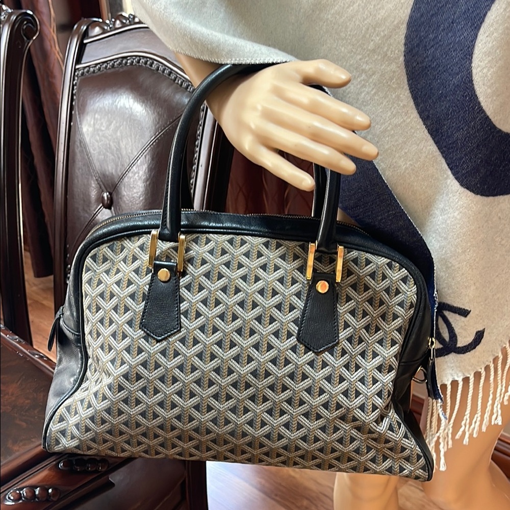 GOYARD Vintage Rare Boston Handbag